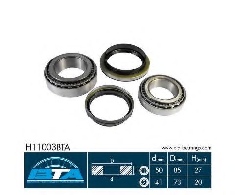 Подшипник ступицы BTA H11003BTA