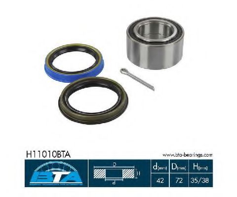 Подшипник ступицы BTA H11010BTA