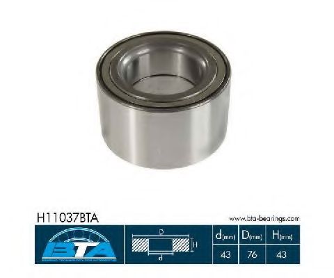 Подшипник ступицы BTA H11037BTA