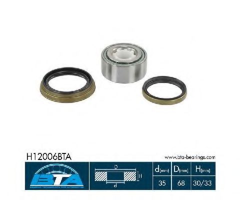 Подшипник ступицы BTA H12006BTA