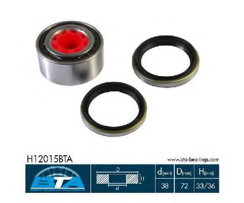 Подшипник ступицы BTA H12015BTA