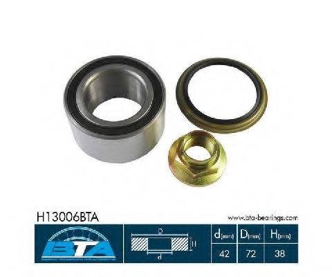 Подшипник ступицы BTA H13006BTA