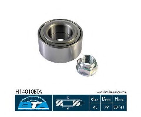 Подшипник ступицы BTA H14010BTA