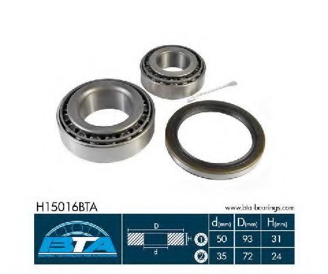 Подшипник ступицы BTA H15016BTA