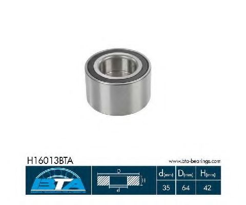 Подшипник ступицы BTA H16013BTA