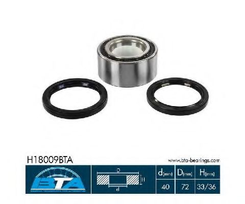 Подшипник ступицы BTA H18009BTA