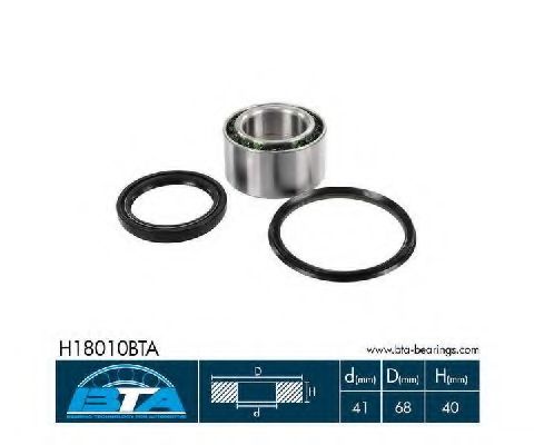 Подшипник ступицы BTA H18010BTA