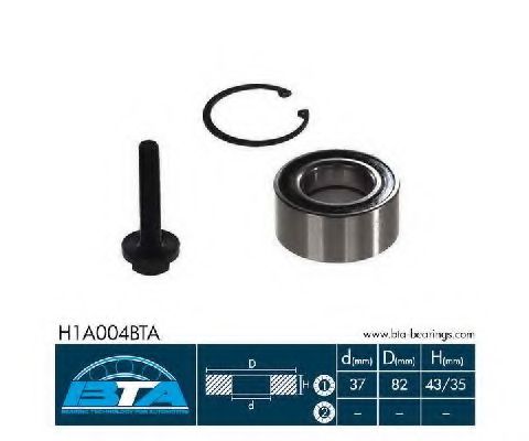 Подшипник ступицы BTA H1A004BTA