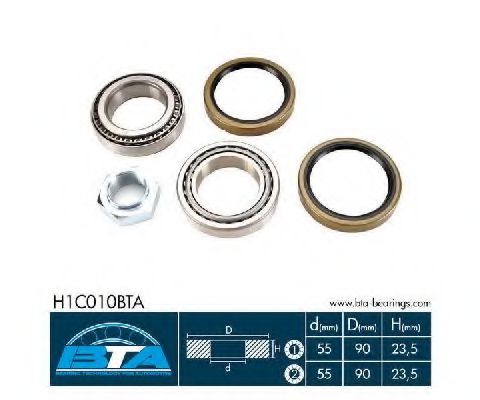 Подшипник ступицы BTA H1C010BTA