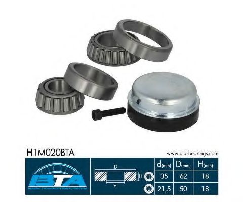 Подшипник ступицы BTA H1M020BTA