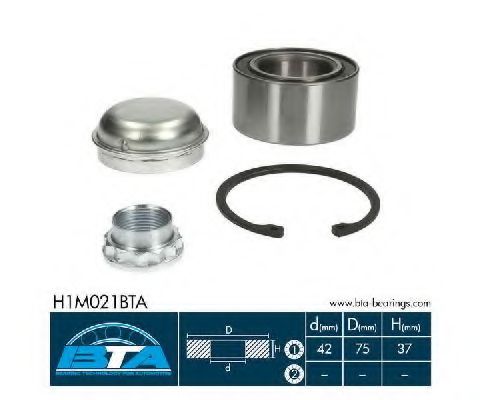 Подшипник ступицы BTA H1M021BTA