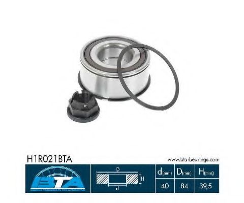 Подшипник ступицы BTA H1R021BTA