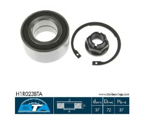 Подшипник ступицы BTA H1R023BTA