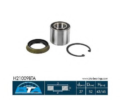 Подшипник ступицы BTA H21009BTA