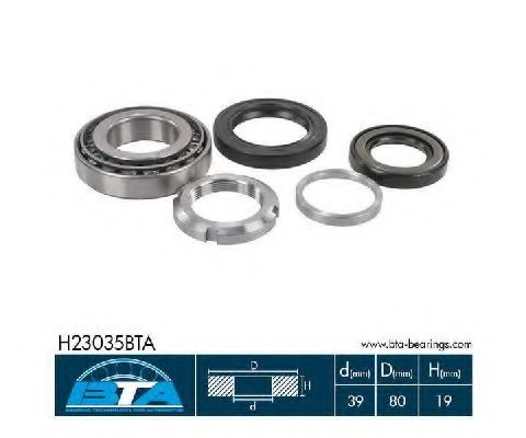 Подшипник ступицы BTA H23035BTA