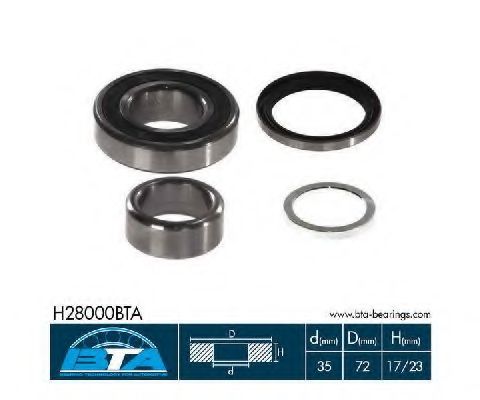 Подшипник ступицы BTA H28000BTA