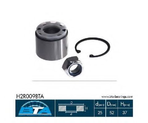 Подшипник ступицы BTA H2R009BTA