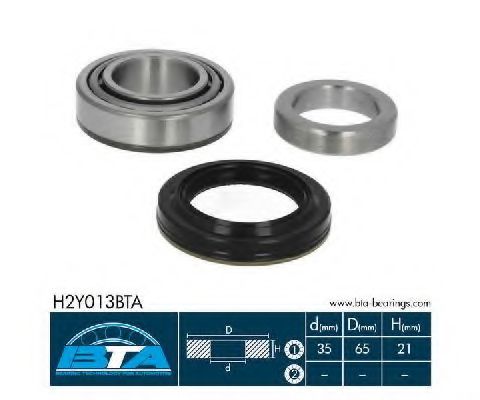 Подшипник ступицы BTA H2Y013BTA