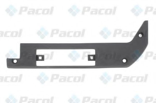 Облицовка бампера PACOL MAN-BC-004R