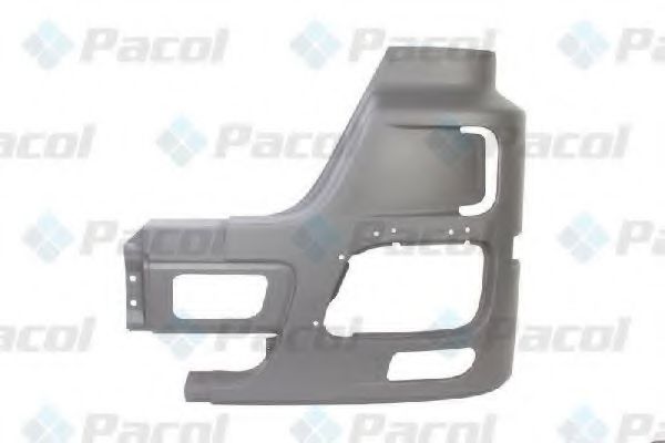 Облицовка бампера PACOL MER-FB-011L