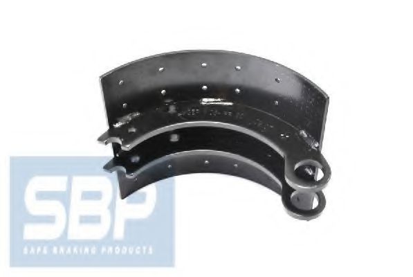 Тормозные колодки барабанные SBP 03-FR001