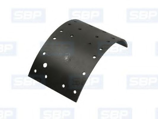 Тормозные колодки барабанные SBP 03-MA002