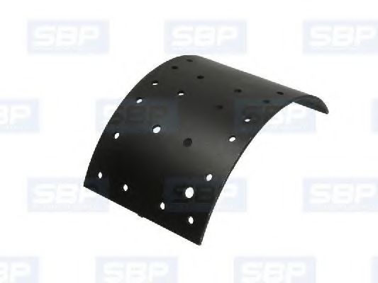 Тормозные колодки барабанные SBP 03-MA003