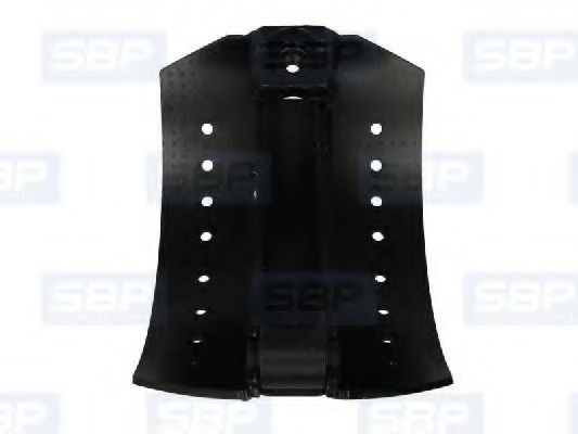 Тормозные колодки барабанные SBP 03-SA004