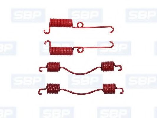 Ремкомплект барабанных колодок sbp 12-MA003