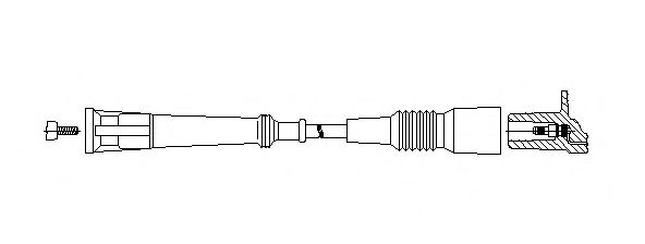 Провод зажигания BREMI 122/50