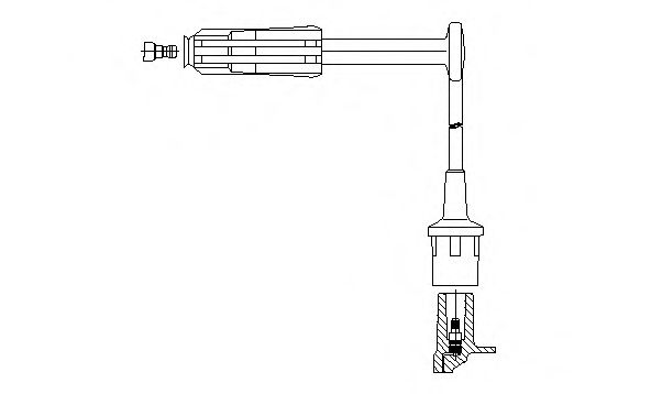 Провод зажигания BREMI 166/33