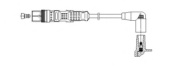 Провод зажигания BREMI 1A02/70