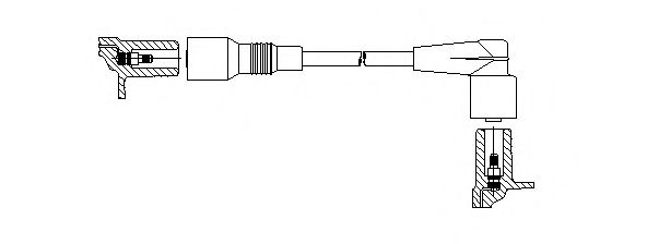 Провод зажигания BREMI 351/26
