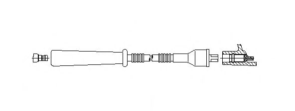 Провод зажигания BREMI 3A34F51