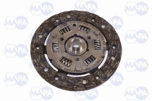 Комплект сцепления MAPA 000170400 Комплект сцепления MAPA 000170400