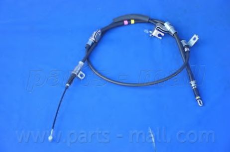 Трос ручного тормоза PARTS-MALL PTA-255 Трос ручного тормоза PARTS-MALL PTA-255
