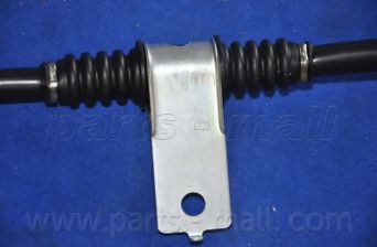 Трос ручного тормоза PARTS-MALL PTA-495 Трос ручного тормоза PARTS-MALL PTA-495