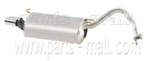 Глушитель выхлопных газов конечный partsmall PYA-119