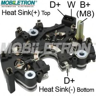 Мост диодный генератора MOBILETRON RB-122H