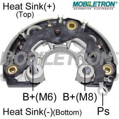 Мост диодный генератора MOBILETRON RB-167HV