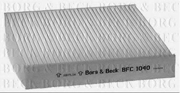 Фильтр салона BORG & BECK BFC1040