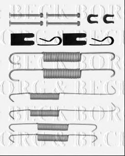 Скобы тормозных колодок BORG & BECK BBK6329