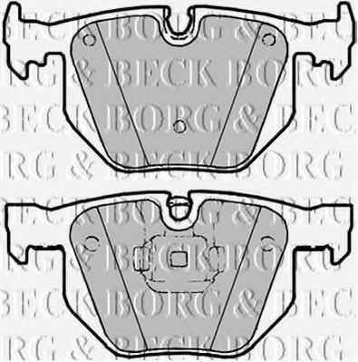 Тормозные колодки BORG & BECK BBP2183