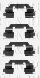 Скобы тормозных колодок BORG & BECK BBK1273