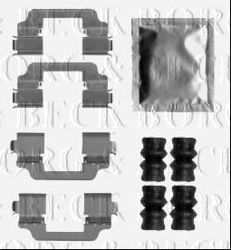 Скобы тормозных колодок borgbeck BBK1471