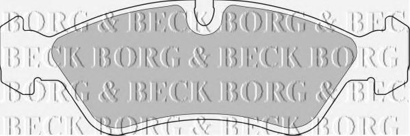 Тормозные колодки BORG & BECK BBP1423