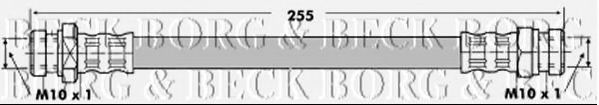 Тормозной шланг borgbeck BBH6049