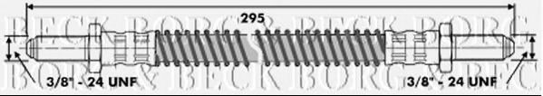 Тормозной шланг borgbeck BBH6480