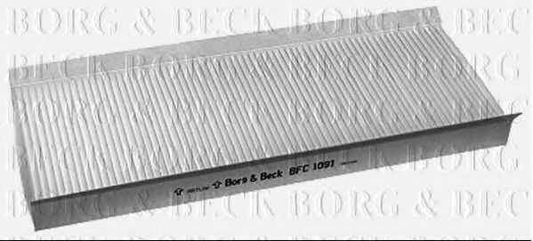 Фильтр салона BORG & BECK BFC1091