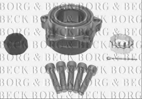 Подшипник ступицы BORG & BECK BWK1081